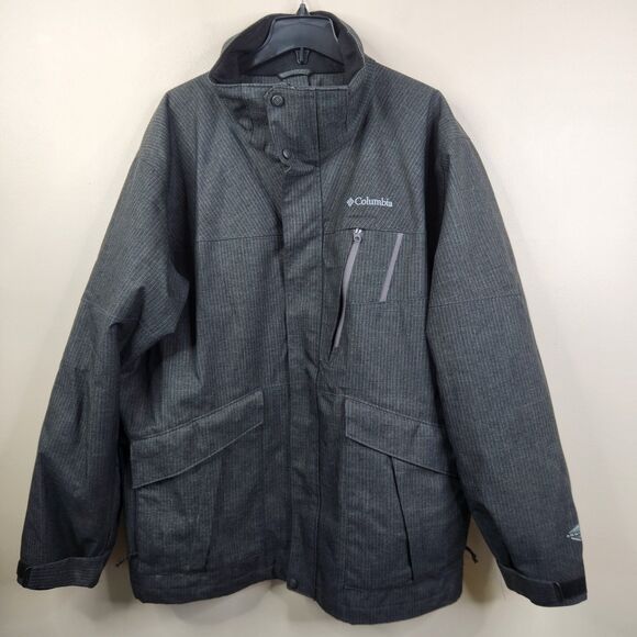 Columbia Sportswear Mens Full Zip Mock Neck Interchange Winter Utility Jacket XL - Picture 1 of 9